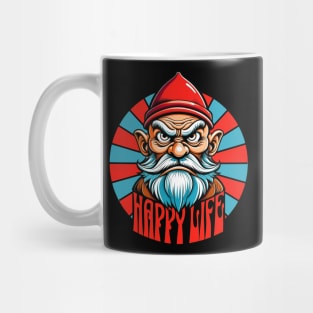Happy Life Gnome Mug